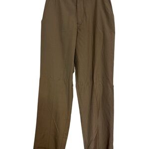 Boy’s Chaps Size 16 Reg Dress Slacks Tan Zip Fly Side Hook Closure